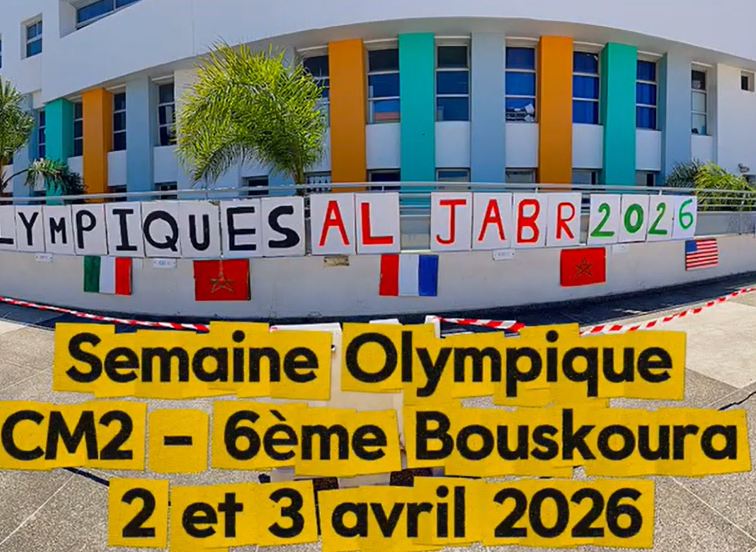 La semaine olympique à Al Jabr Bouskoura – Classes de CM2- 6ème